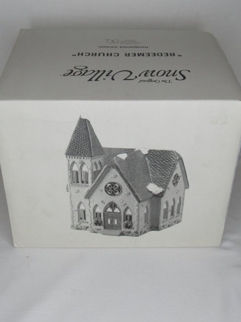 Dept. 56 REDEEMER CHURCH Snow Village House 1988 5127-6 - Picture 2 of 11